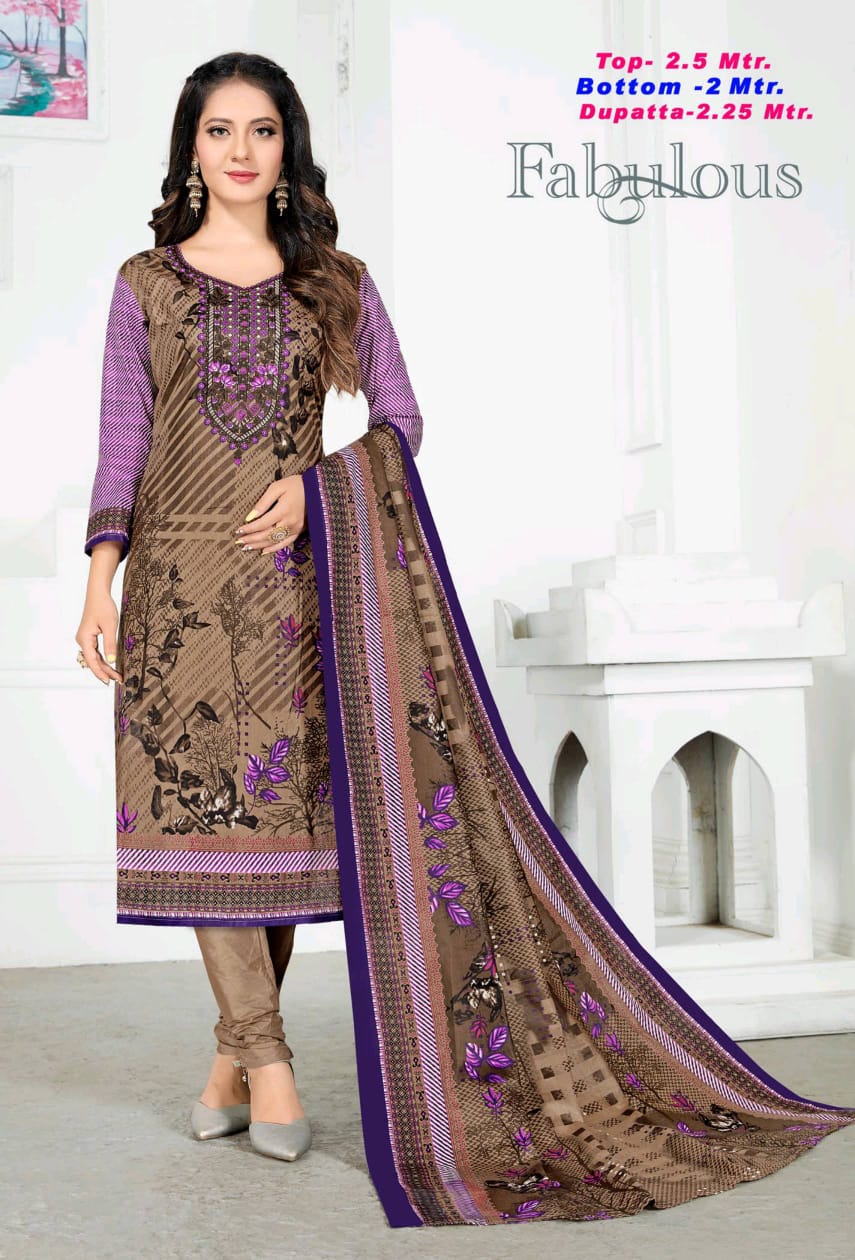 Razia Sultan Vol 27 By Apana Cotton Regular Wear Salwar Suit In Surat Market