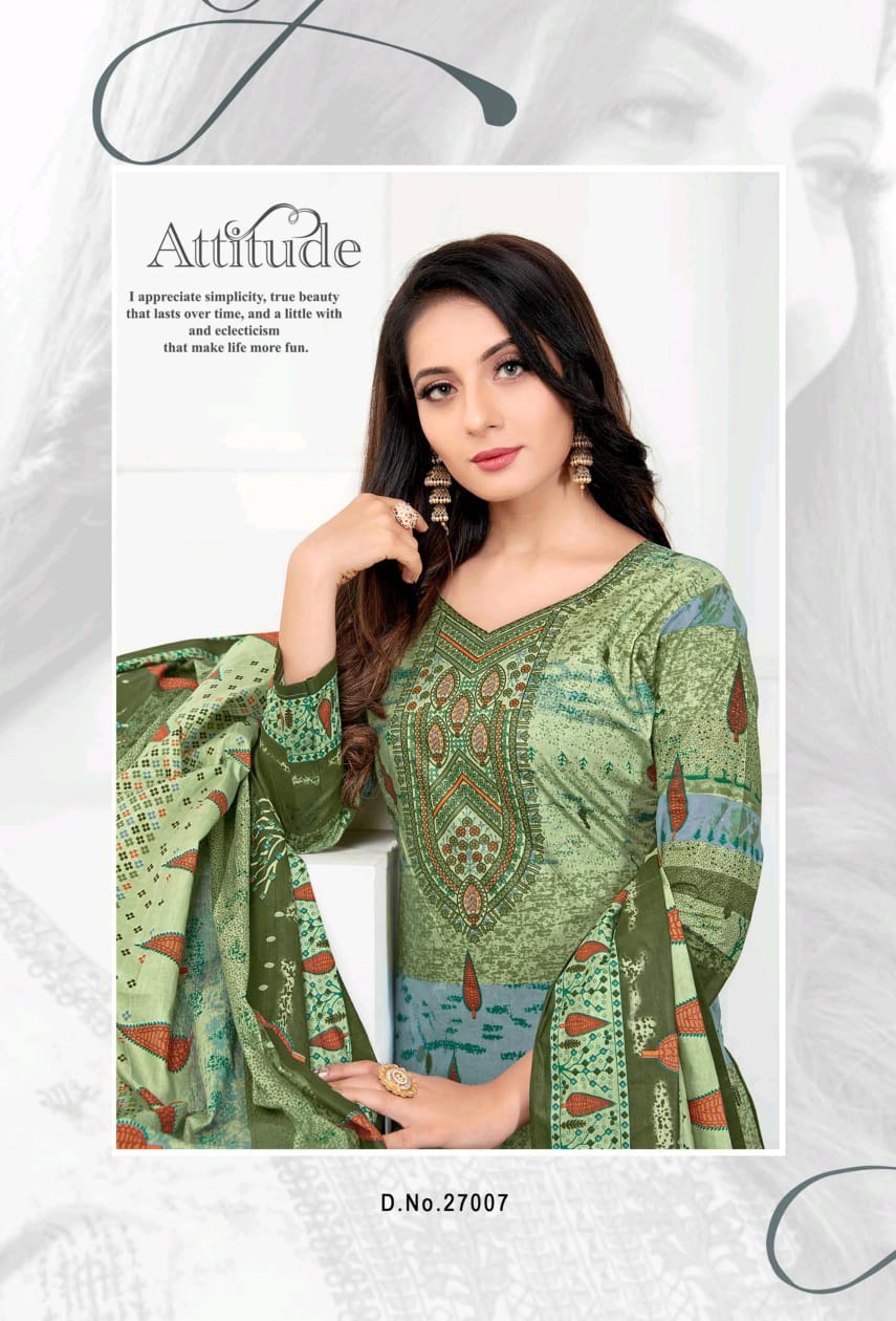 Razia Sultan Vol 27 By Apana Cotton Regular Wear Salwar Suit In Surat Market