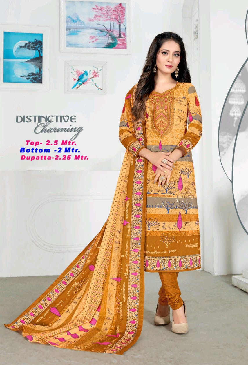 Razia Sultan Vol 27 By Apana Cotton Regular Wear Salwar Suit In Surat Market