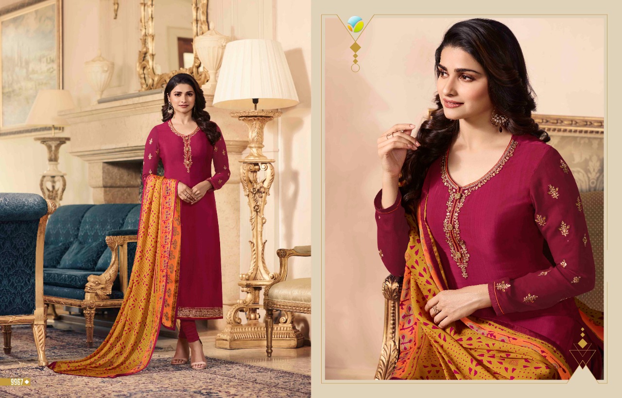 Vinay Silkina Royal Crepe Vol 24 Exclusive Branded Suits Collection Wholesaler