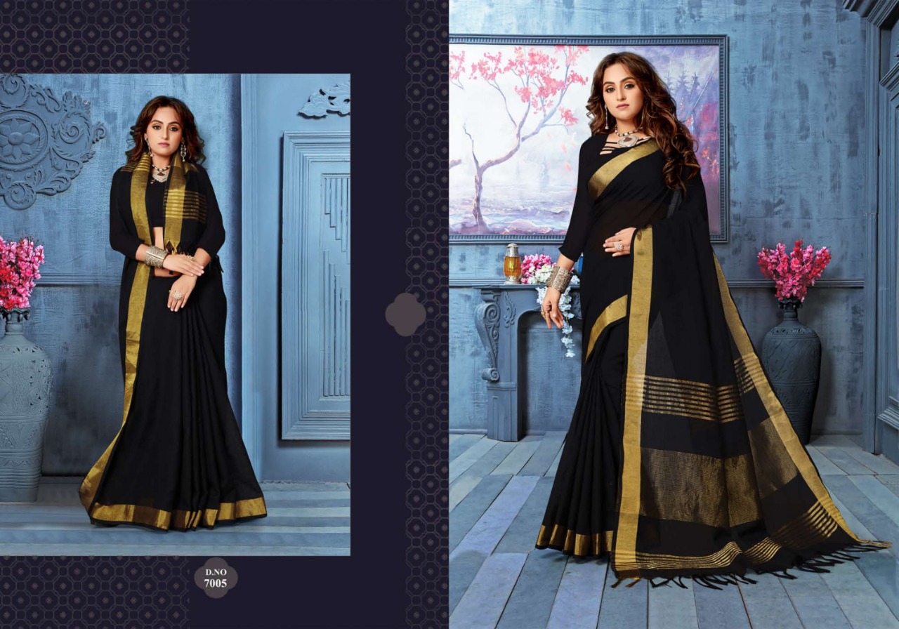 Aishwarya Launching Harika Vol 2 Linen Hand Woven Saree At Chipest Price In Surat Market