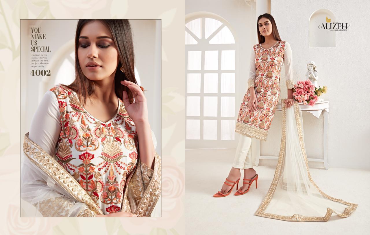 Alizeh Presenting Almora Real Georgette Higher Quality Party Wear Elegant Salwar Suit