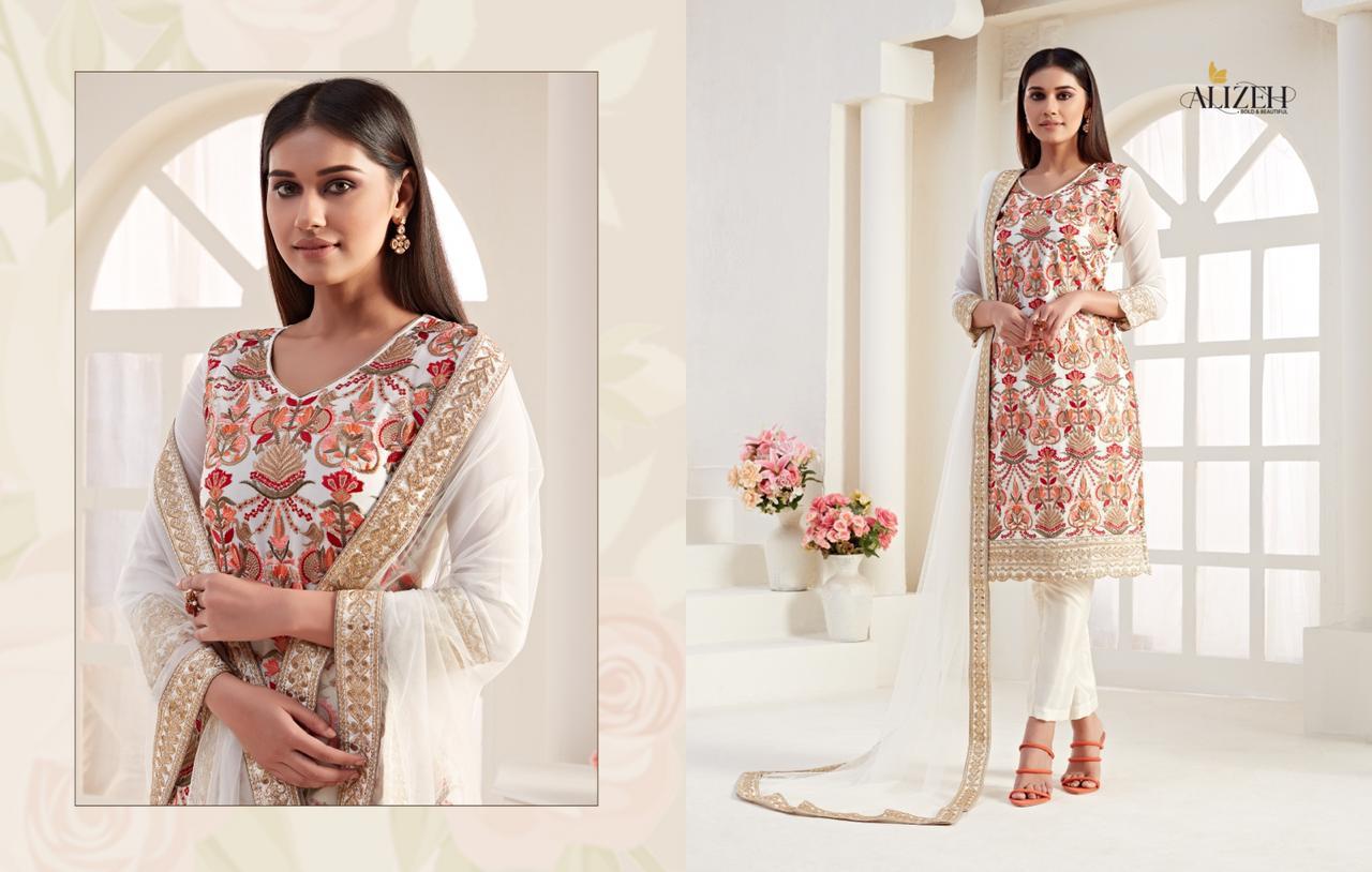 Alizeh Presenting Almora Real Georgette Higher Quality Party Wear Elegant Salwar Suit
