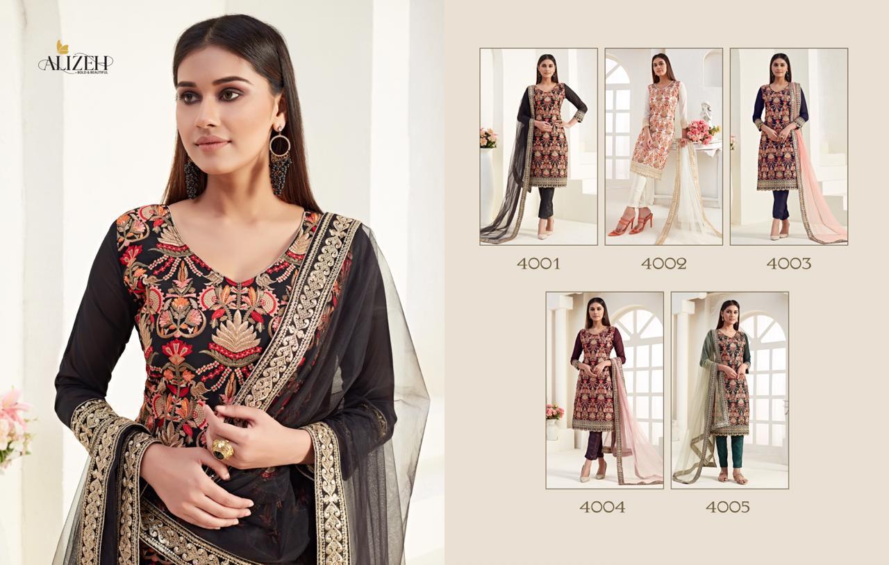 Alizeh Presenting Almora Real Georgette Higher Quality Party Wear Elegant Salwar Suit