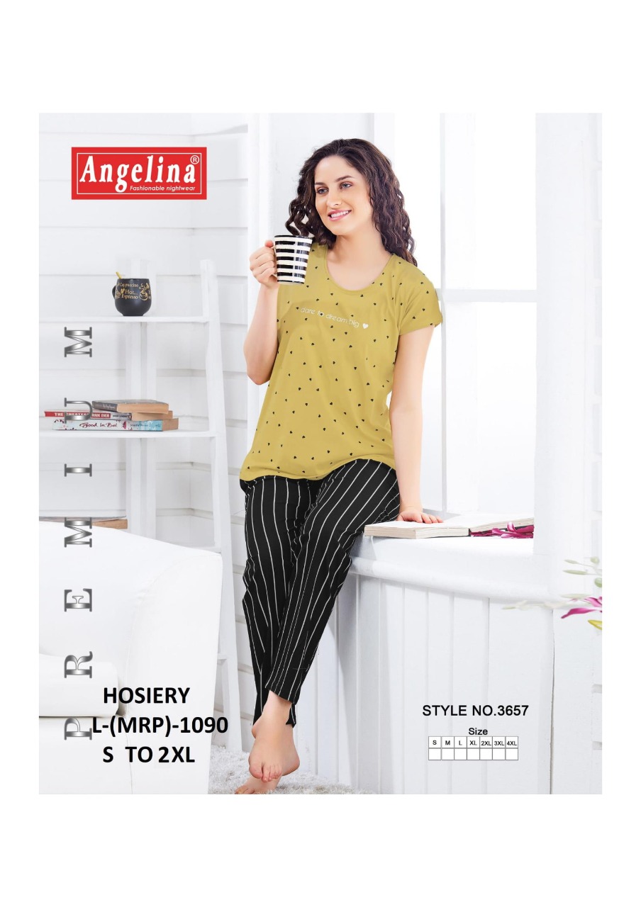 Angelina Night Suit Branded Hosiery Night Suits Buy Online Shopping In India