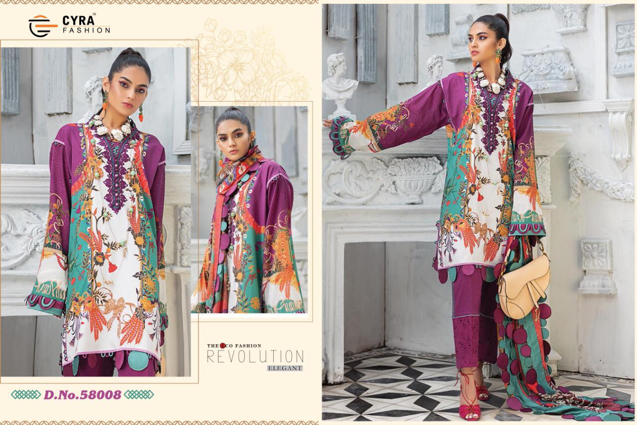 Cyra Fashion Presenting Alizah Vol 5 Jam Cotton Pakistani Salwar Suit Online Shopping In Surat