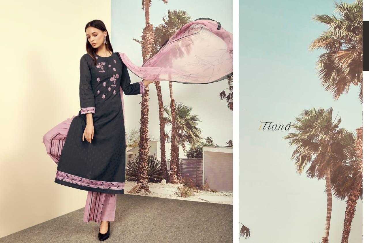 Itrana Sahiba Present Vivid Cotton With Embroidery Work Stylish Salwar Suit Clothing Store