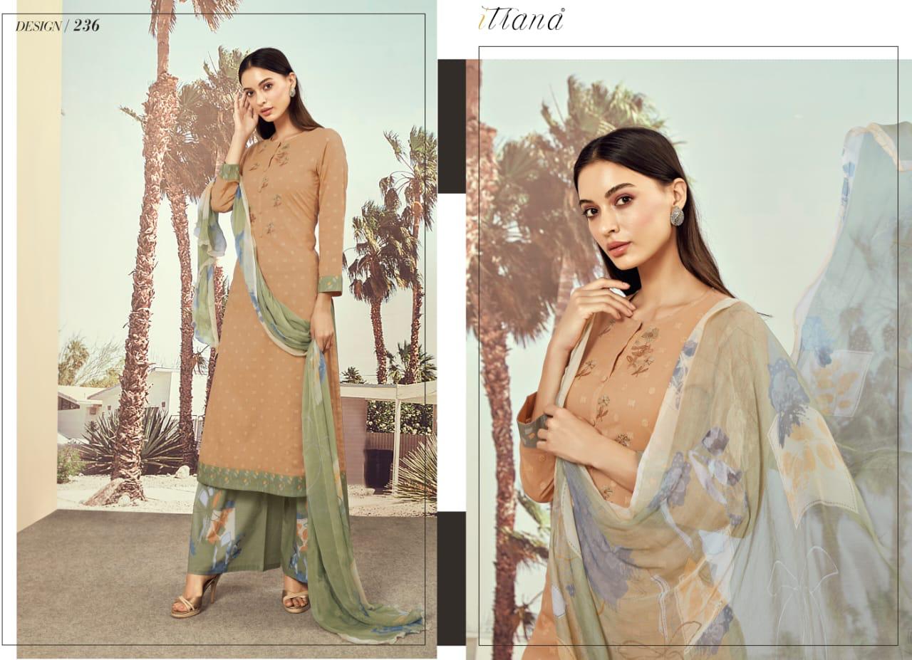 Itrana Sahiba Present Vivid Cotton With Embroidery Work Stylish Salwar Suit Clothing Store