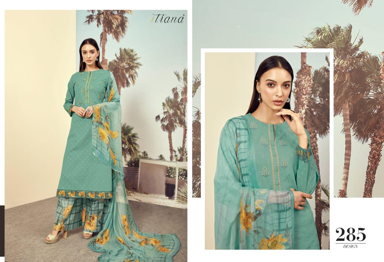 Itrana Sahiba Present Vivid Cotton With Embroidery Work Stylish Salwar Suit Clothing Store