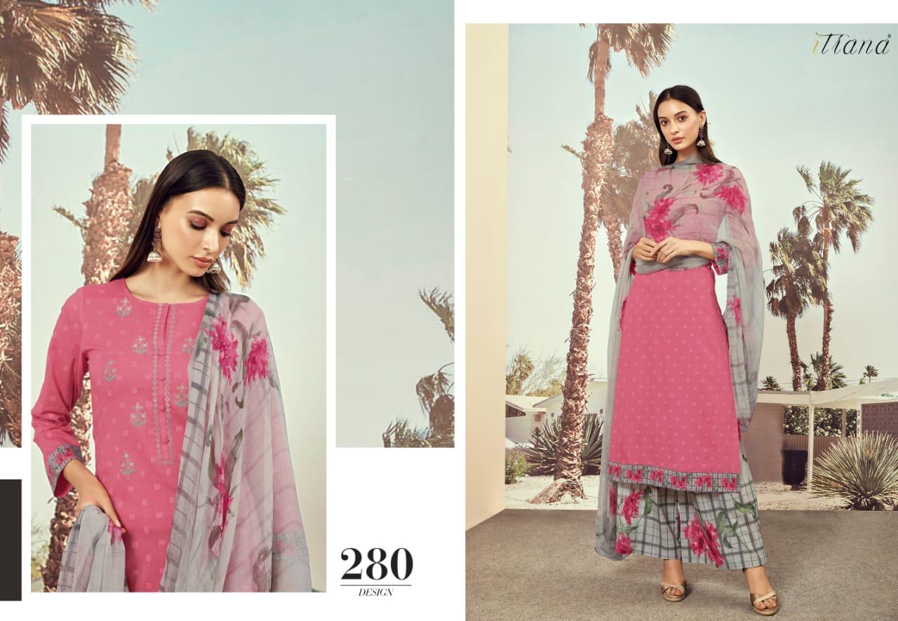 Itrana Sahiba Present Vivid Cotton With Embroidery Work Stylish Salwar Suit Clothing Store