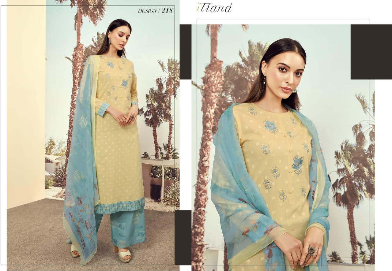 Itrana Sahiba Present Vivid Cotton With Embroidery Work Stylish Salwar Suit Clothing Store