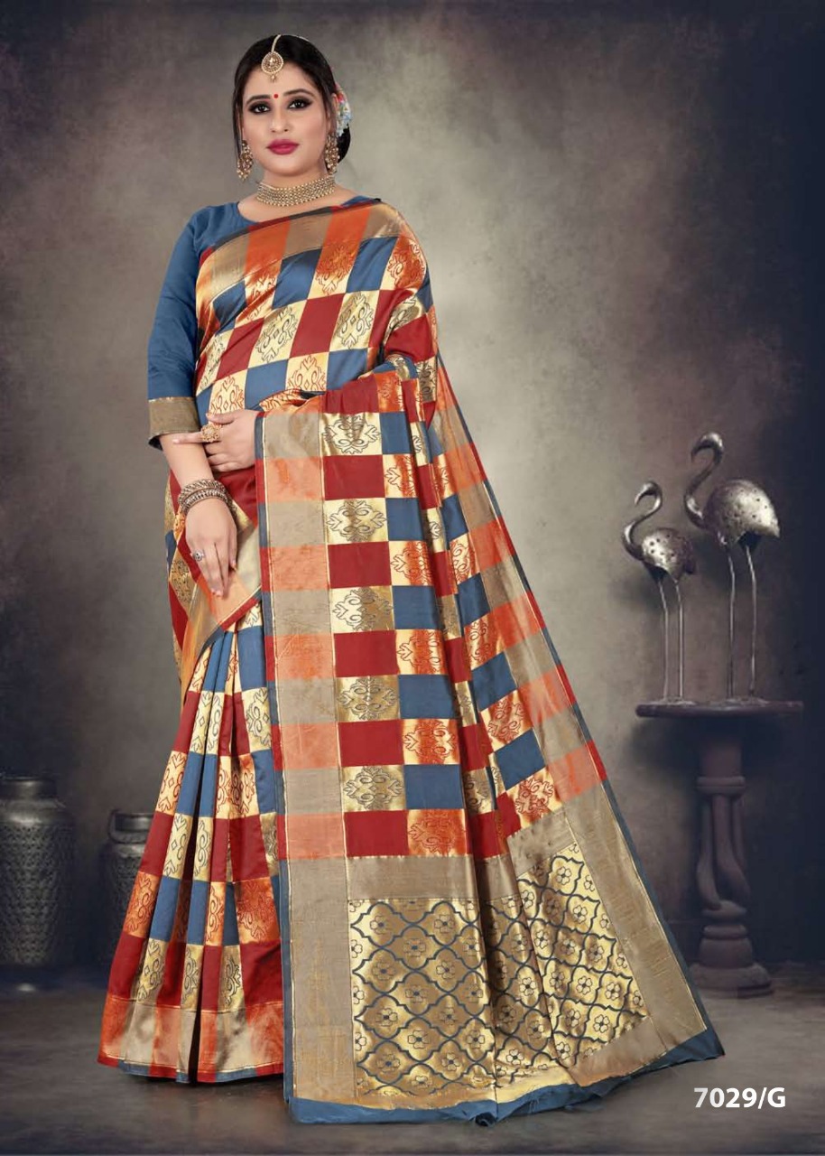 Dyed Polyester Saree in Pathankot at best price by Sri Yugha Textile -  Justdial