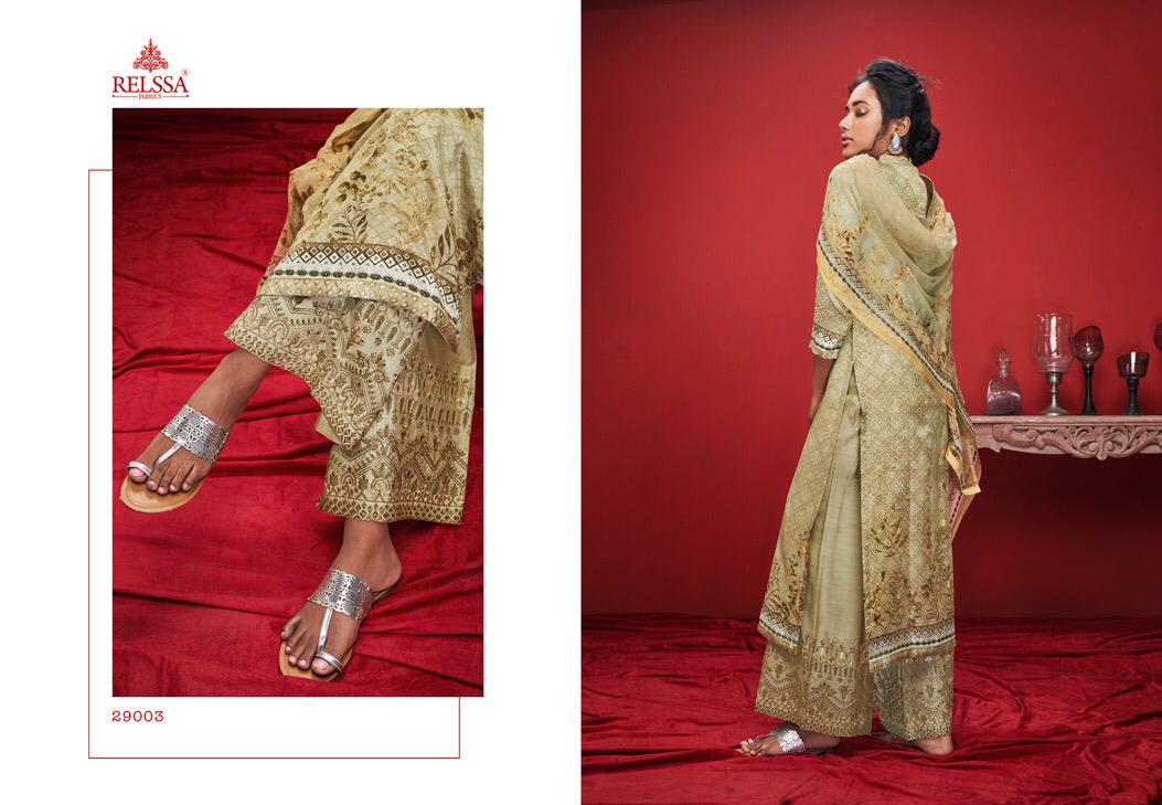 Relssa Libas Modal Silk Party Wear Glamorous Look Salwar Suit In Surat Textile Market