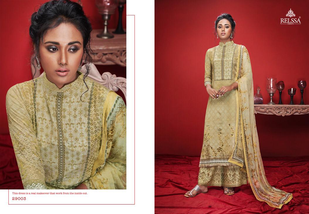 Relssa Libas Modal Silk Party Wear Glamorous Look Salwar Suit In Surat Textile Market