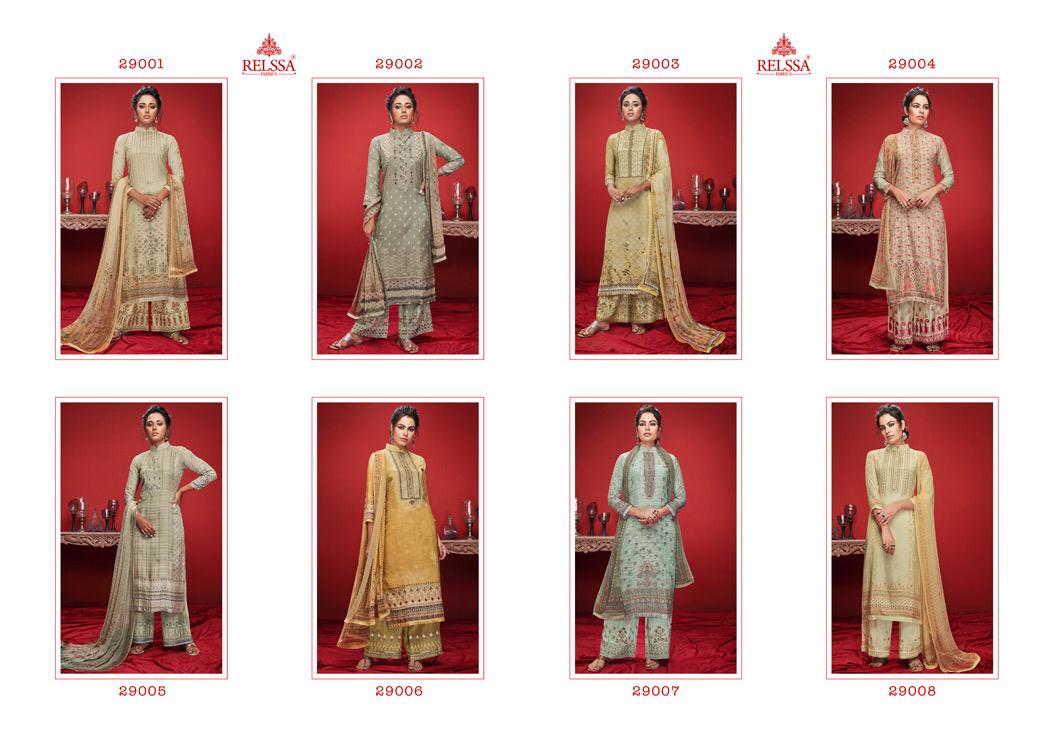 Relssa Libas Modal Silk Party Wear Glamorous Look Salwar Suit In Surat Textile Market