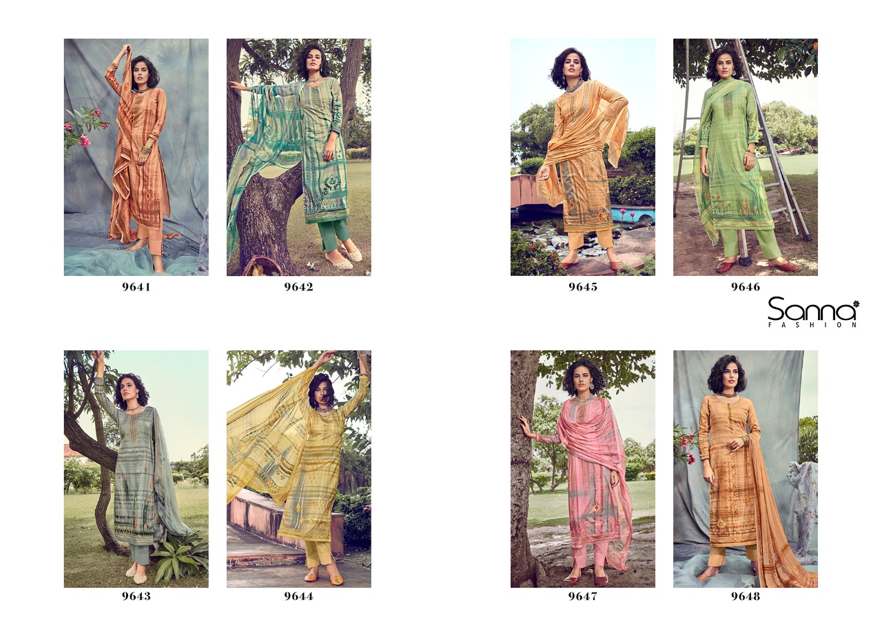 Sanna Launching Lavender Cotton Jam Silk Salwar Suit Online Shopping In Surat Krishna Creation