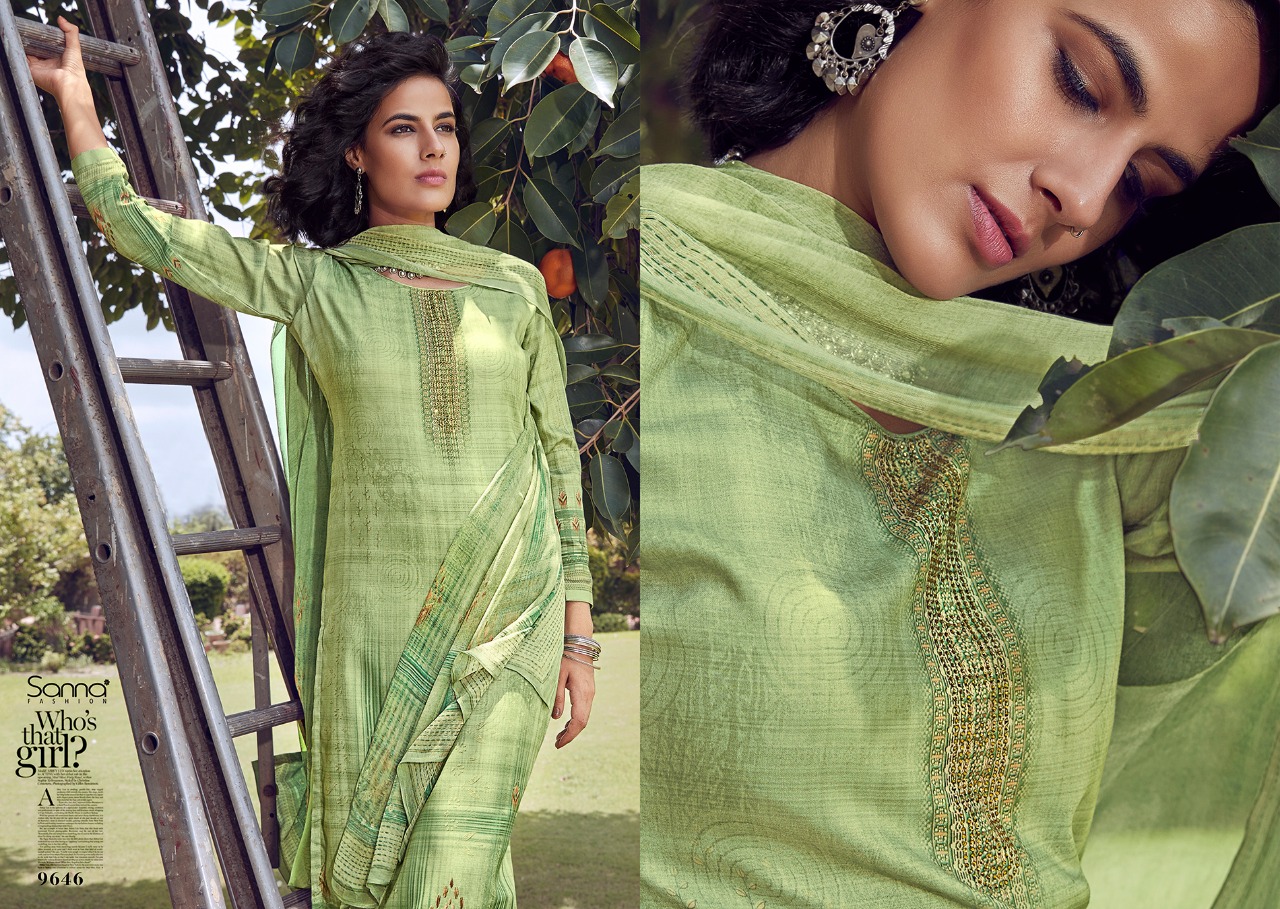 Sanna Launching Lavender Cotton Jam Silk Salwar Suit Online Shopping In Surat Krishna Creation