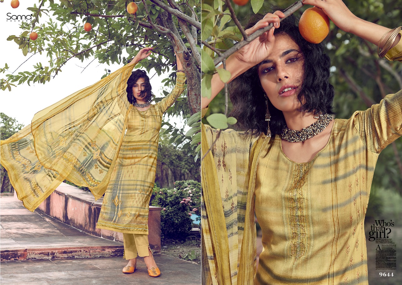 Sanna Launching Lavender Cotton Jam Silk Salwar Suit Online Shopping In Surat Krishna Creation