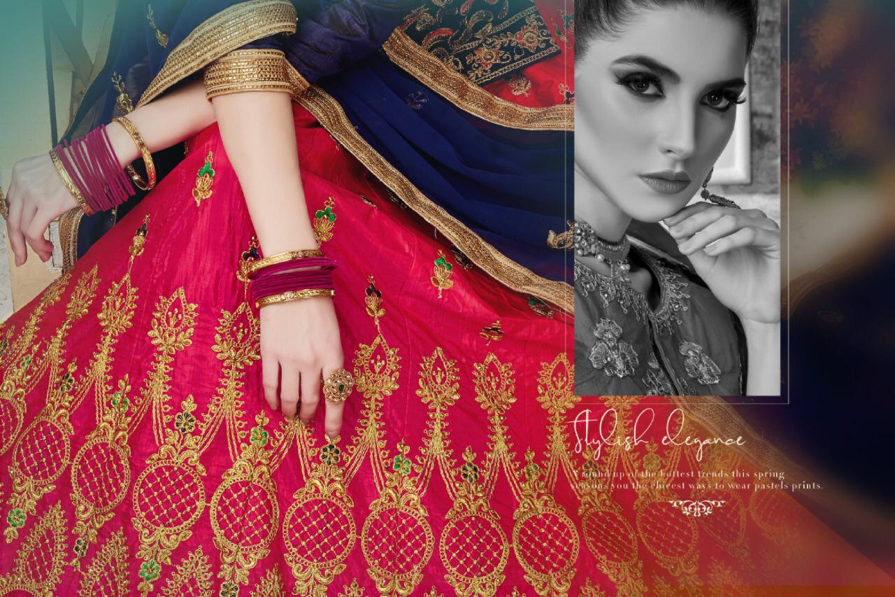 Sanskar Style Baleno Heavy Work Silk Designer Lehenga Online Shopping