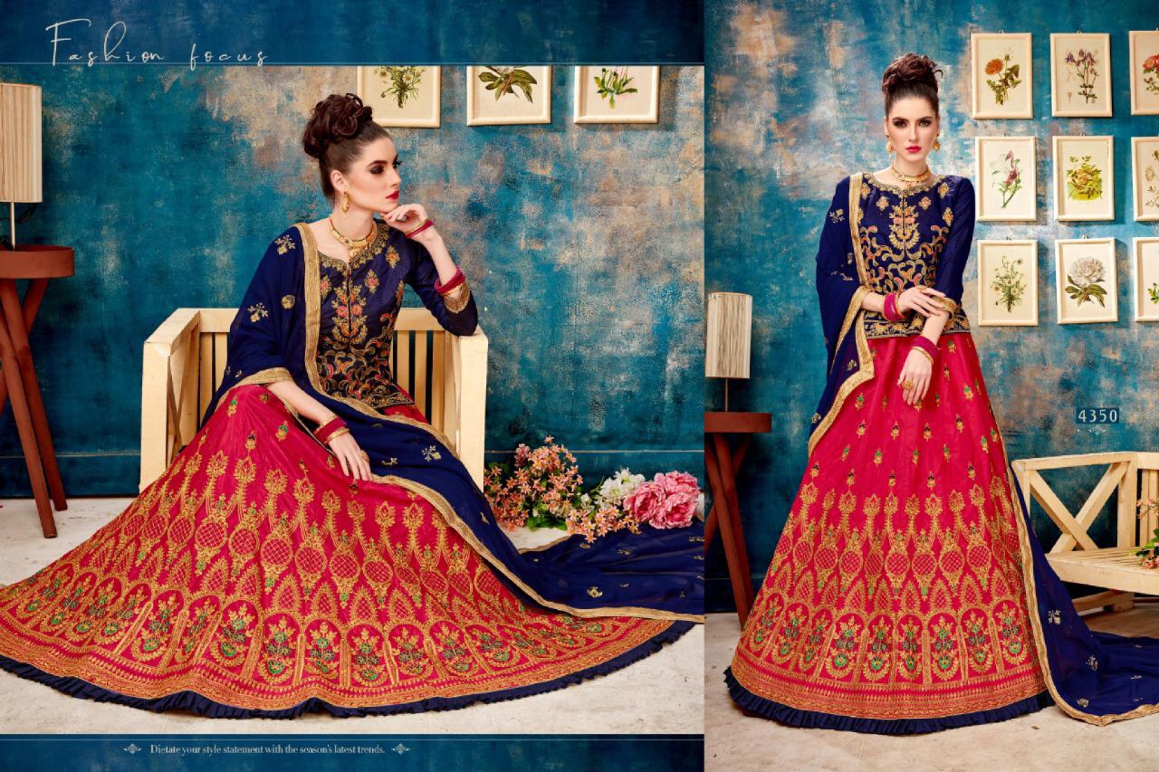 Sanskar Style Baleno Heavy Work Silk Designer Lehenga Online Shopping