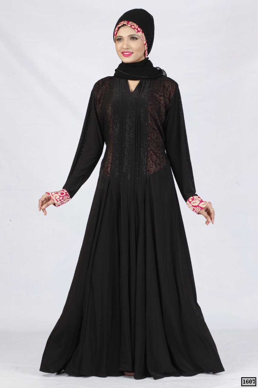 Buy Abaya Designer Readymade Lycra Abaya Online Burqa Online Shopping In India