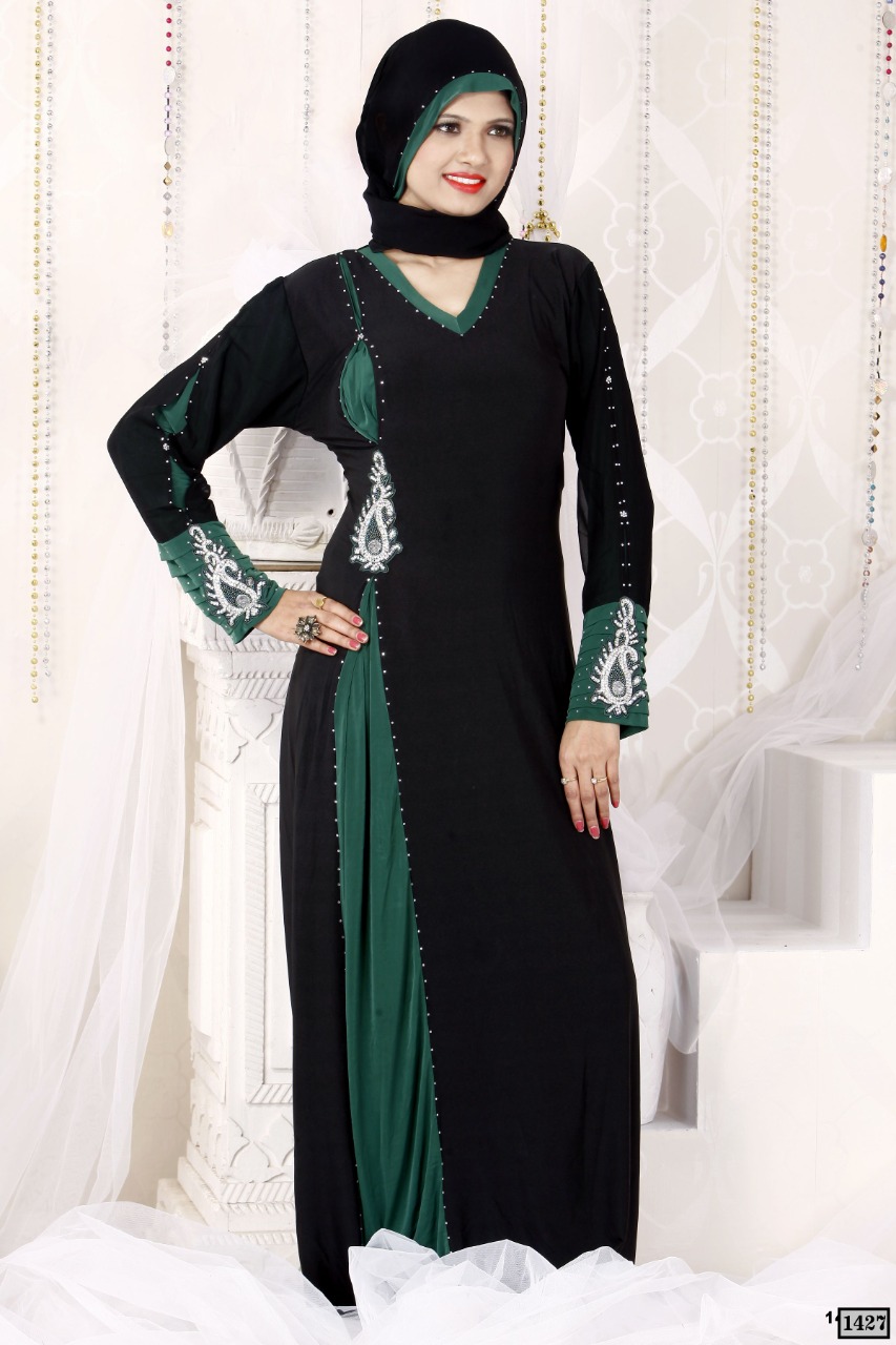 Buy Abaya Designer Readymade Lycra Abaya Online Burqa Online Shopping In India