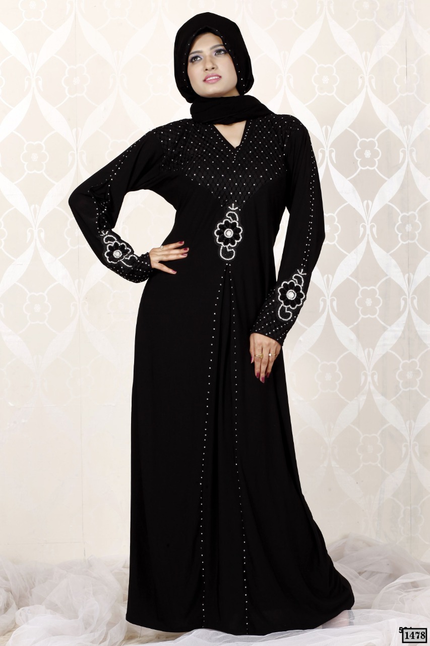 Buy Abaya Designer Readymade Lycra Abaya Online Burqa Online Shopping In India