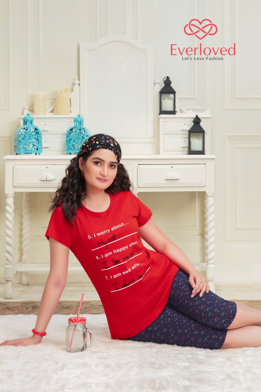 Everloved Present El Cs 29 A Cotton Hosiery Tshirt With Pant At Best Rate In Surat Market