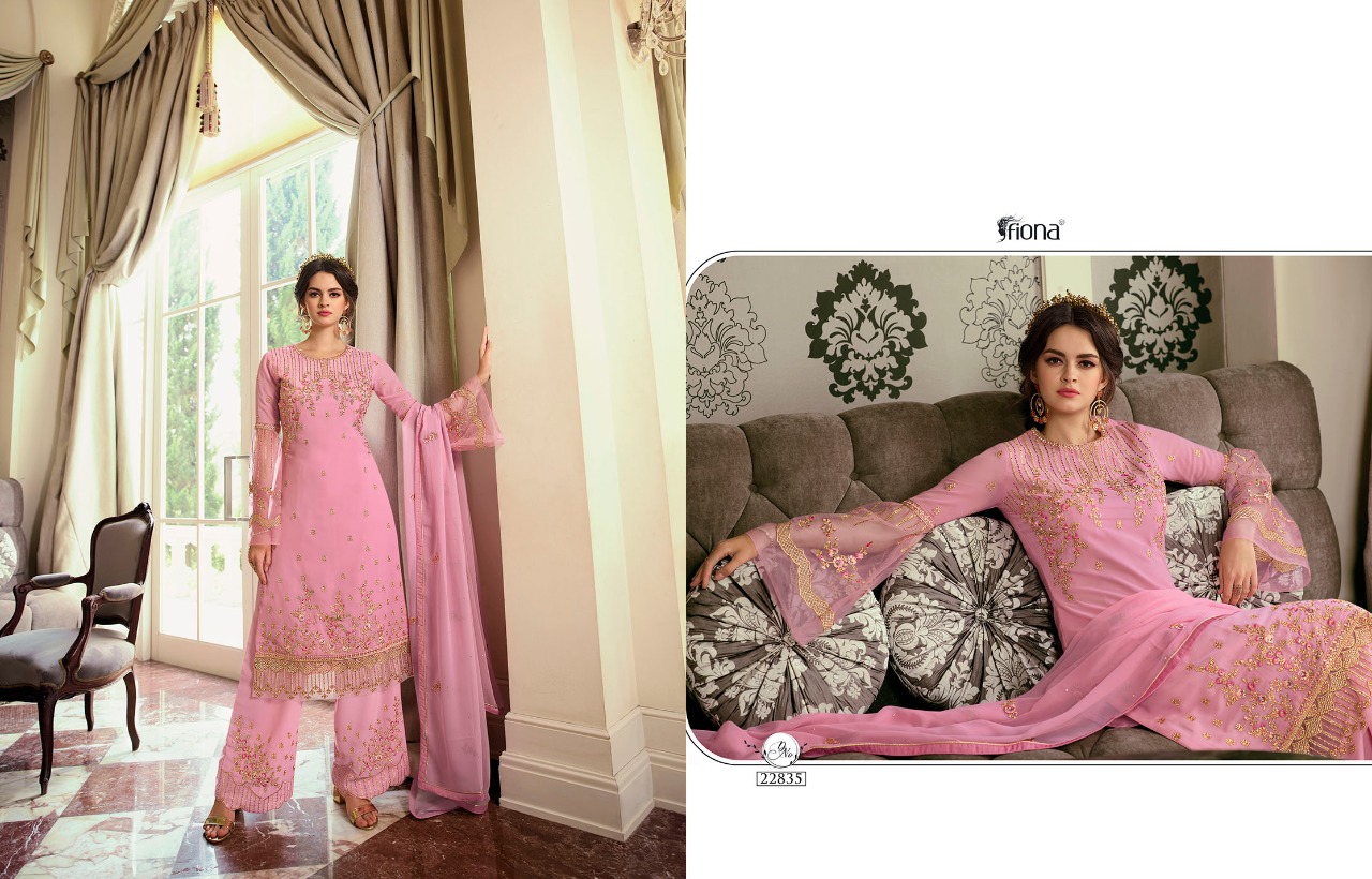 Fiona Navya Vol 2 Georgette With Designer Work 22831-22837 Series Heavy Suits