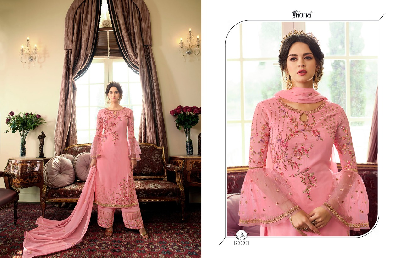 Fiona Navya Vol 2 Georgette With Designer Work 22831-22837 Series Heavy Suits