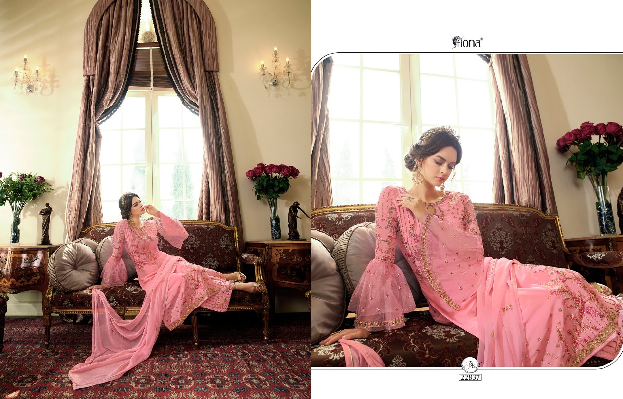 Fiona Navya Vol 2 Georgette With Designer Work 22831-22837 Series Heavy Suits