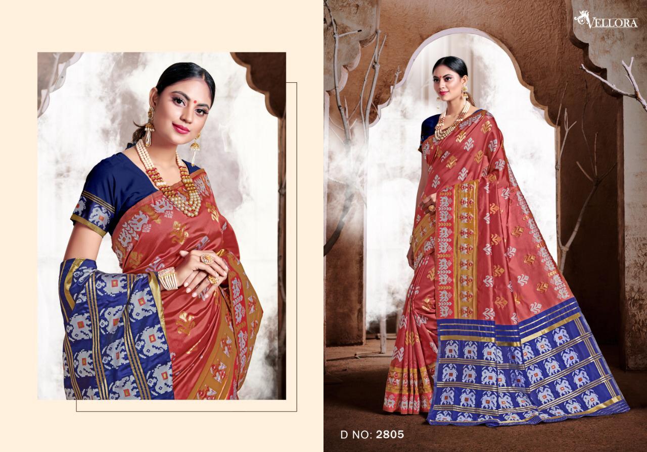 Kesari Exports Vellora Vol 18 Banarasi Silk 2801-2806 Series Latest Design Saree