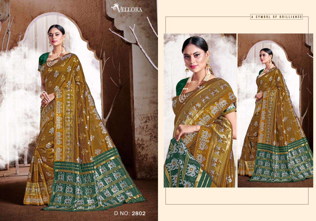 Kesari Exports Vellora Vol 18 Banarasi Silk 2801-2806 Series Latest Design Saree
