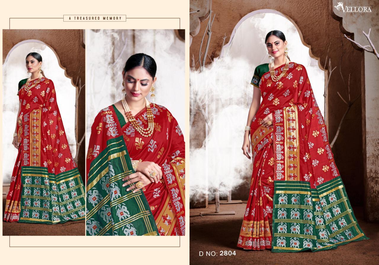 Kesari Exports Vellora Vol 18 Banarasi Silk 2801-2806 Series Latest Design Saree