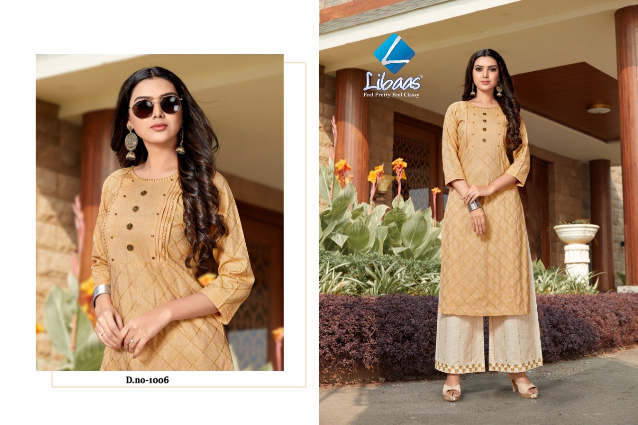 Libaas Coral Cotton Work Top With Bottom At Best Price In Surat Textile Market