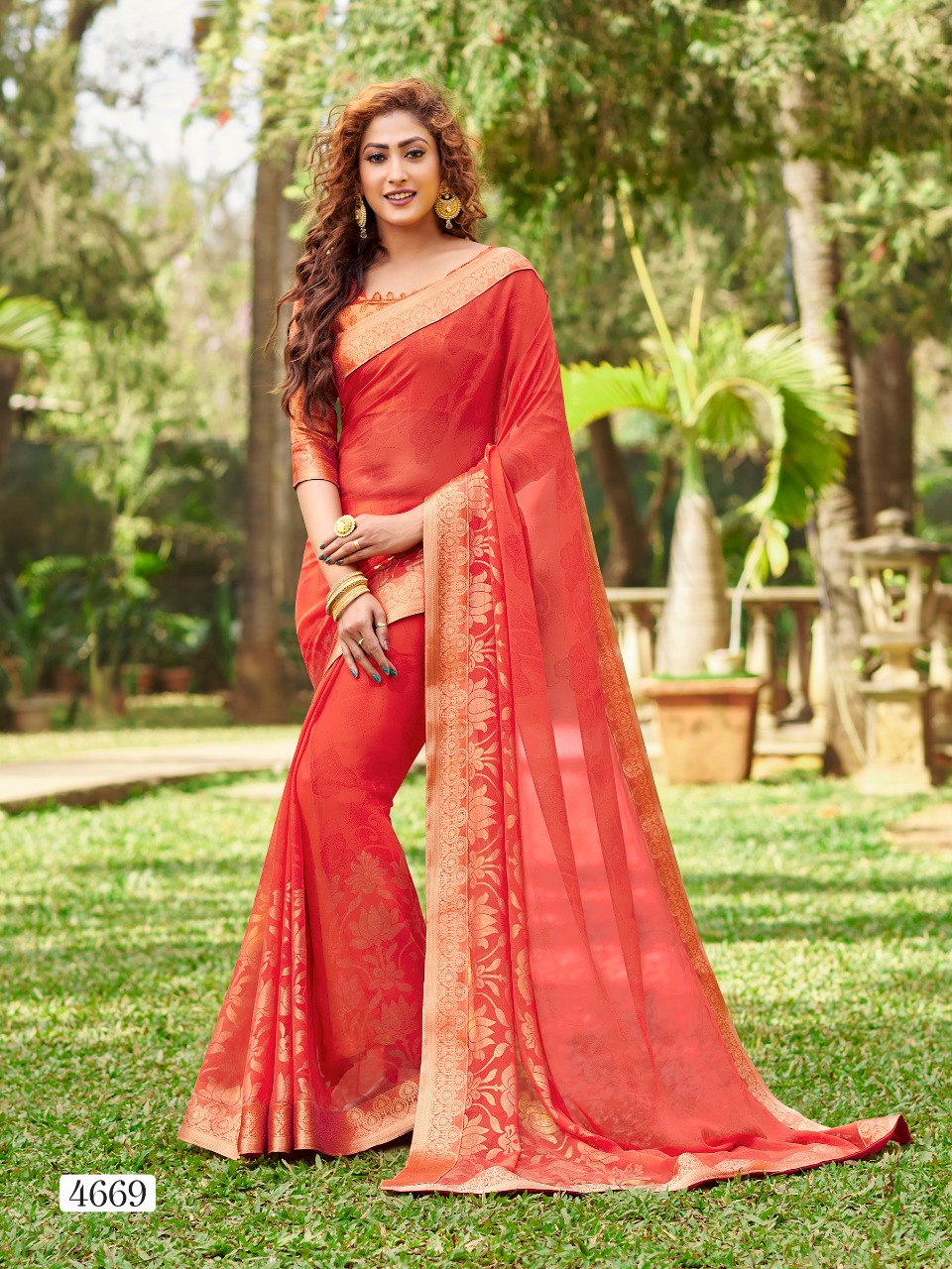 Libaas Vol 4 By Prita Paridhi Fancy Georgette With Printed Border Saree Catalogs