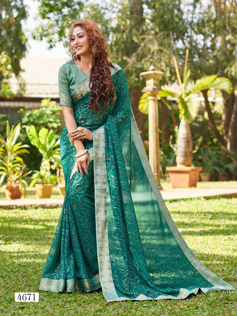 Libaas Vol 4 By Prita Paridhi Fancy Georgette With Printed Border Saree Catalogs