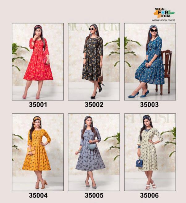 Mayra Present Choclate Vol 3 Rayon Print Kurti Catalogs Collection