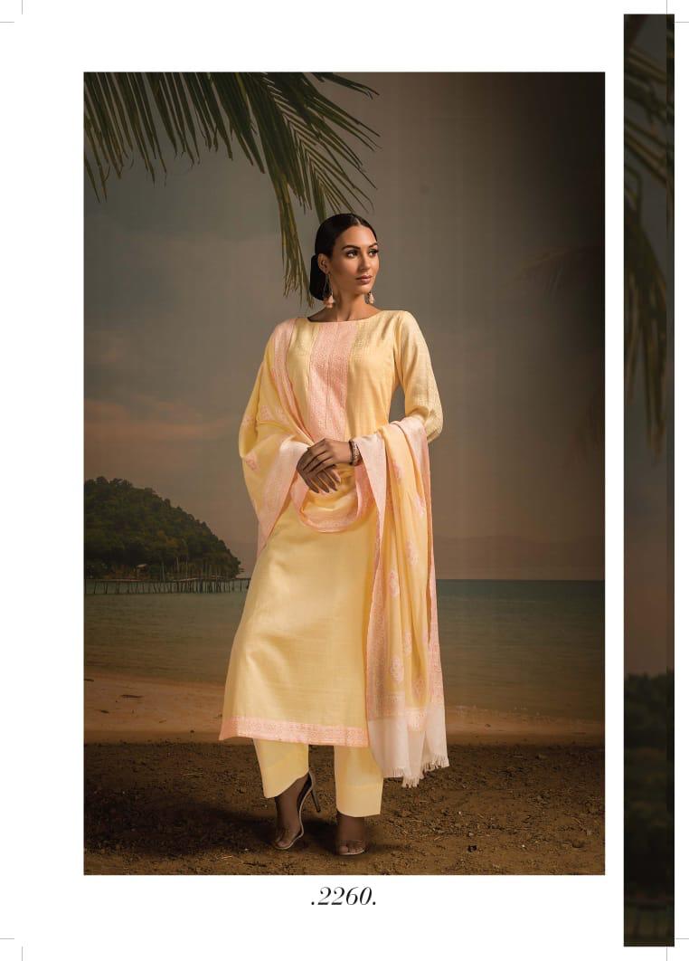 Naariti Present Leher Soft Cotton Jacquard Stylish Look Salwar Kameez In Surat Textile Market