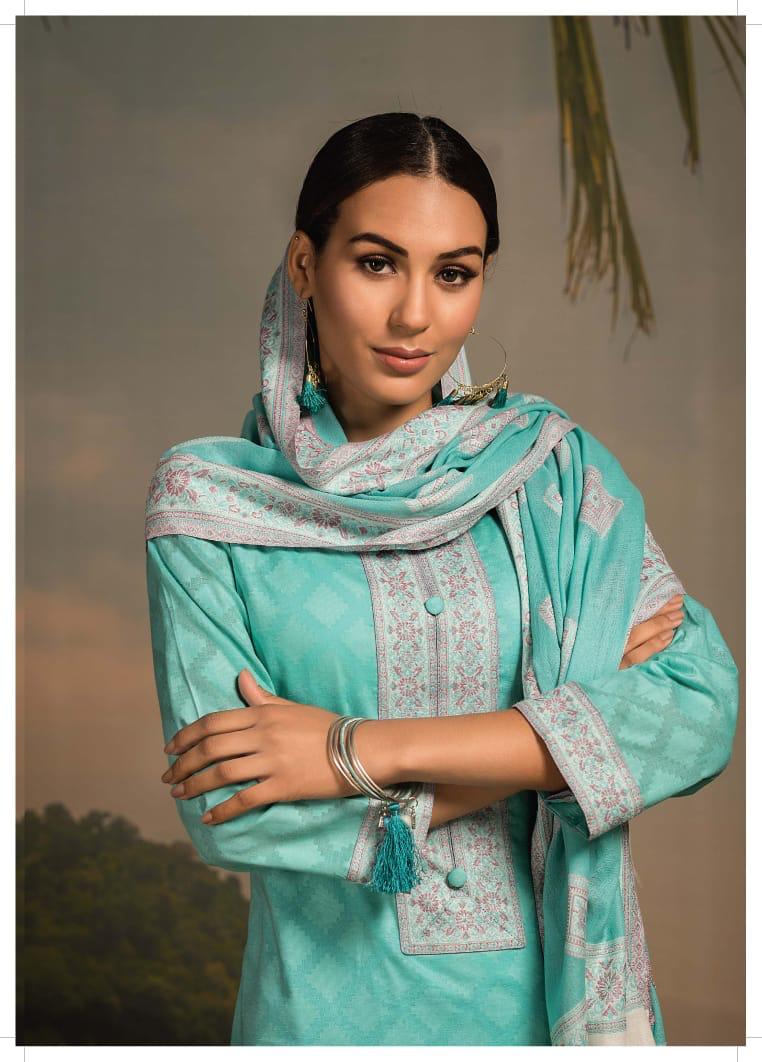 Naariti Present Leher Soft Cotton Jacquard Stylish Look Salwar Kameez In Surat Textile Market