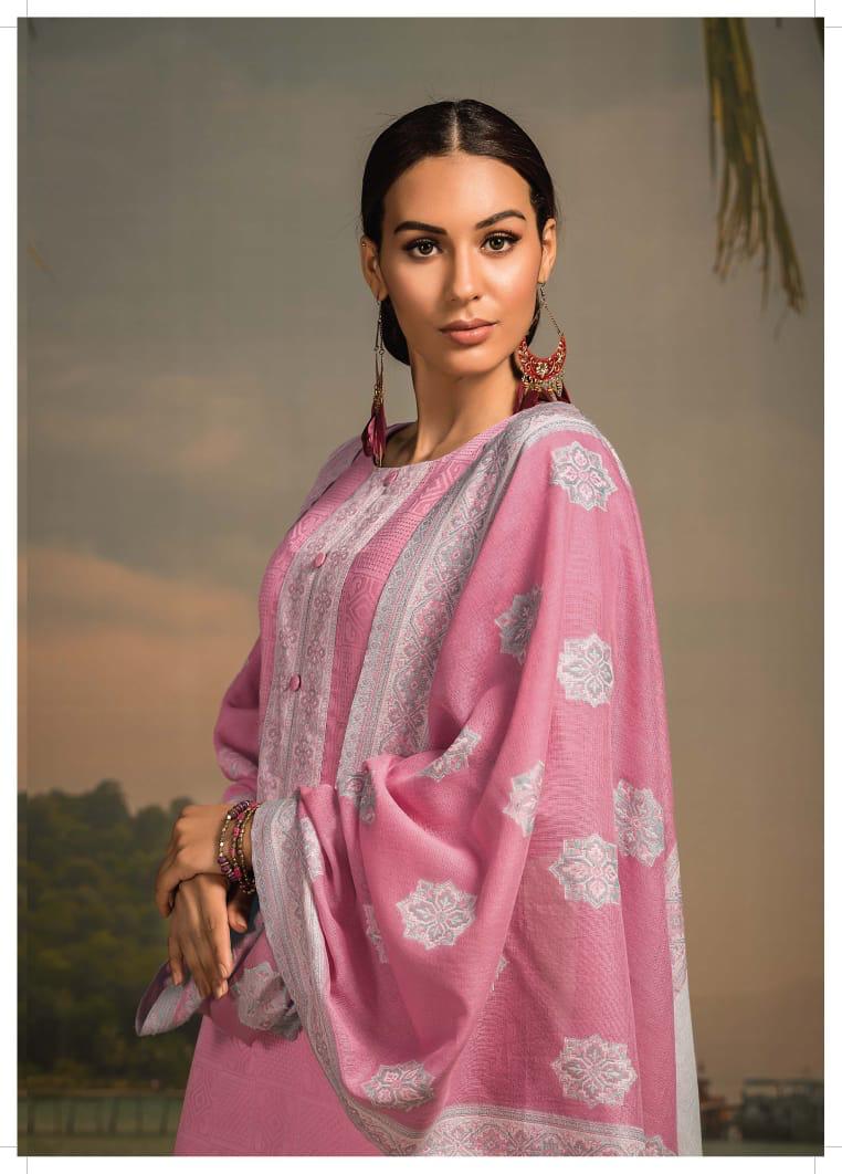 Naariti Present Leher Soft Cotton Jacquard Stylish Look Salwar Kameez In Surat Textile Market