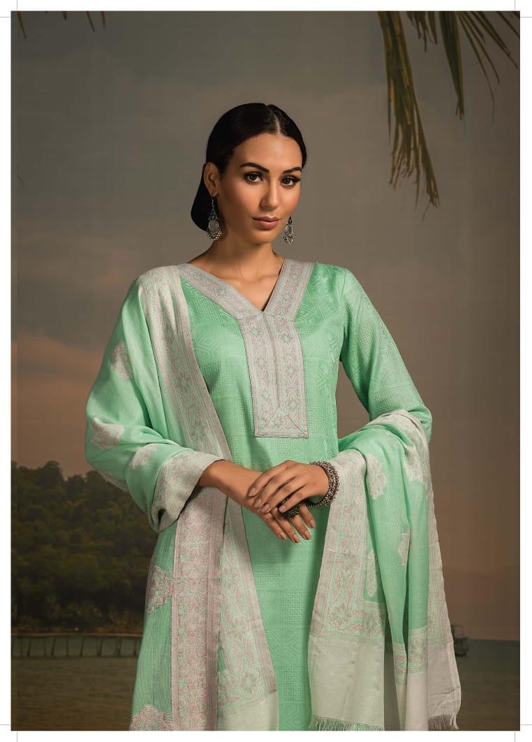Naariti Present Leher Soft Cotton Jacquard Stylish Look Salwar Kameez In Surat Textile Market