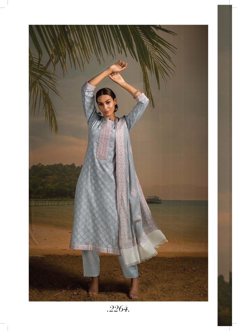 Naariti Present Leher Soft Cotton Jacquard Stylish Look Salwar Kameez In Surat Textile Market