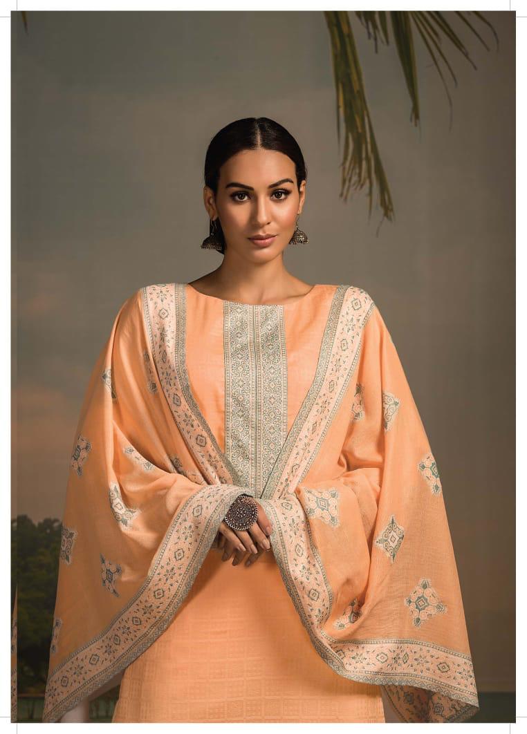 Naariti Present Leher Soft Cotton Jacquard Stylish Look Salwar Kameez In Surat Textile Market