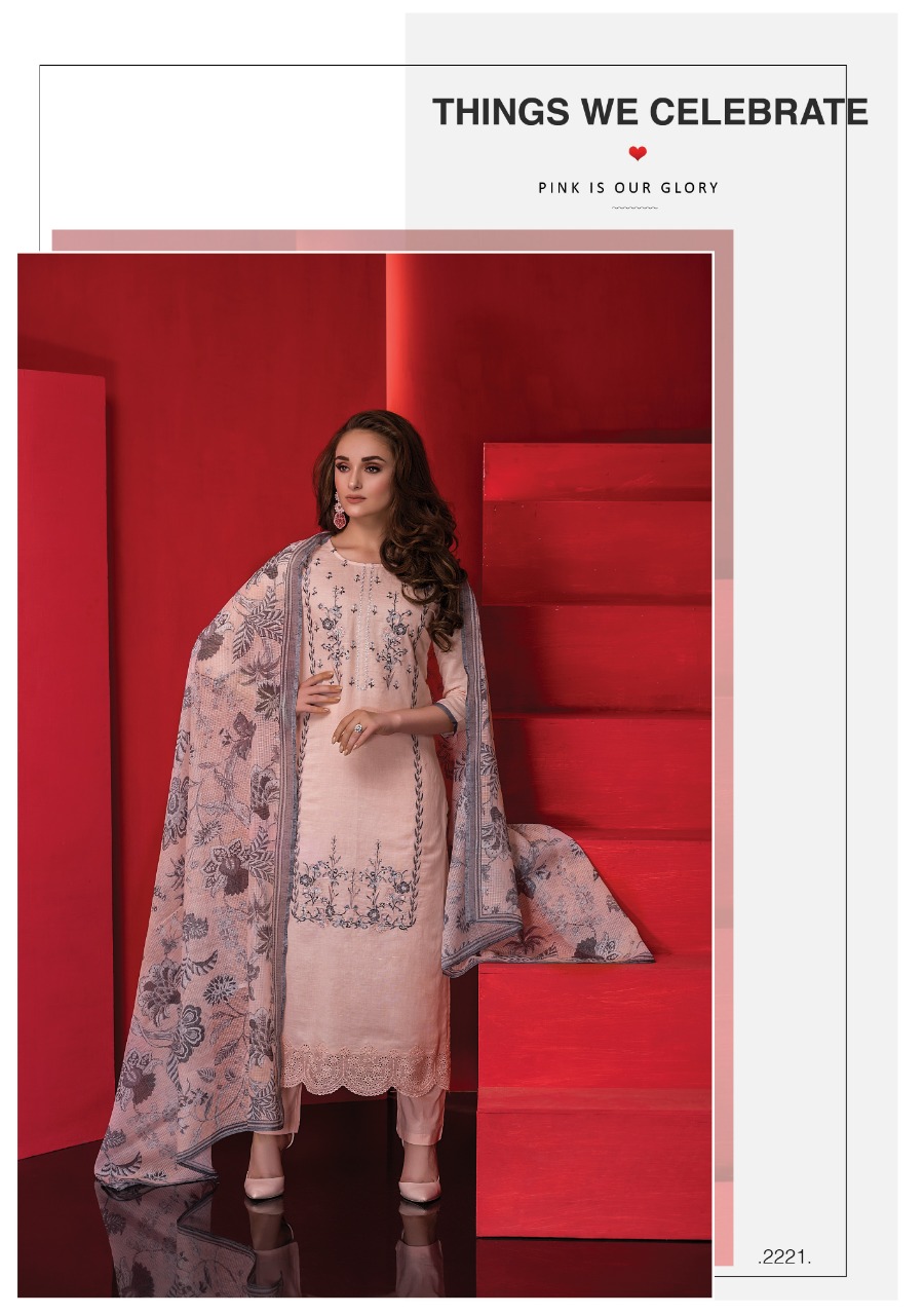 Naariti Presenting Amour Italian Cotton Embroidery Branded Suit Collection
