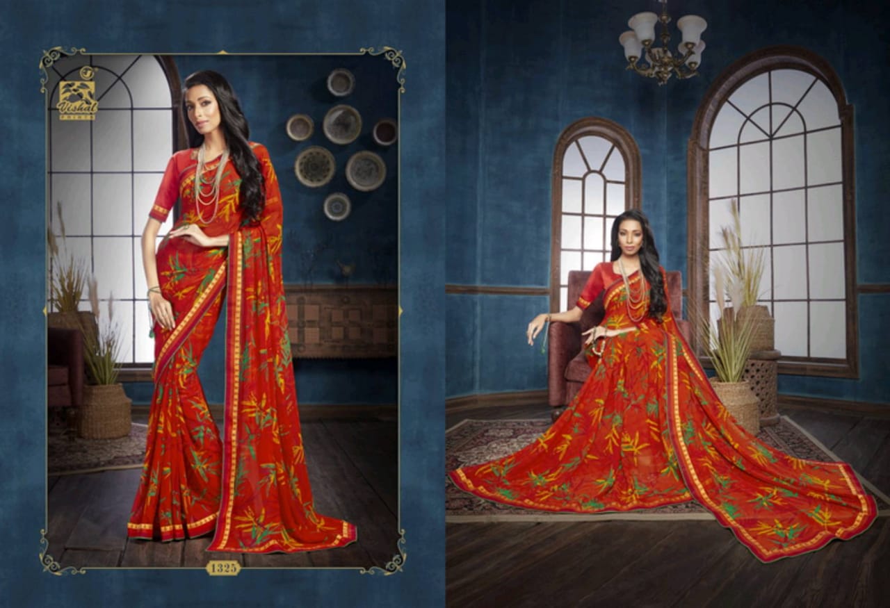 Nayaab By Vishal Prints 1323-1346 Series Fancy Saree Online Shopping In India