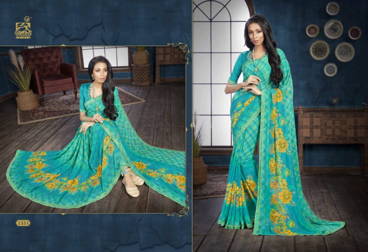 Nayaab By Vishal Prints 1323-1346 Series Fancy Saree Online Shopping In India