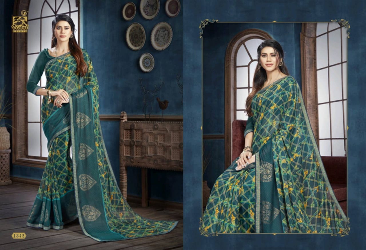 Nayaab By Vishal Prints 1323-1346 Series Fancy Saree Online Shopping In India