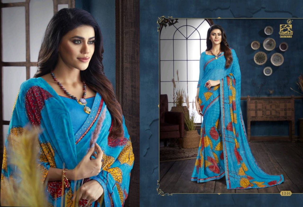 Nayaab By Vishal Prints 1323-1346 Series Fancy Saree Online Shopping In India