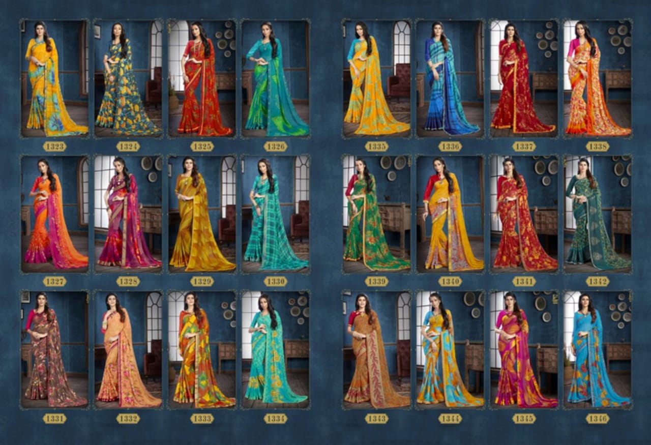 Nayaab By Vishal Prints 1323-1346 Series Fancy Saree Online Shopping In India